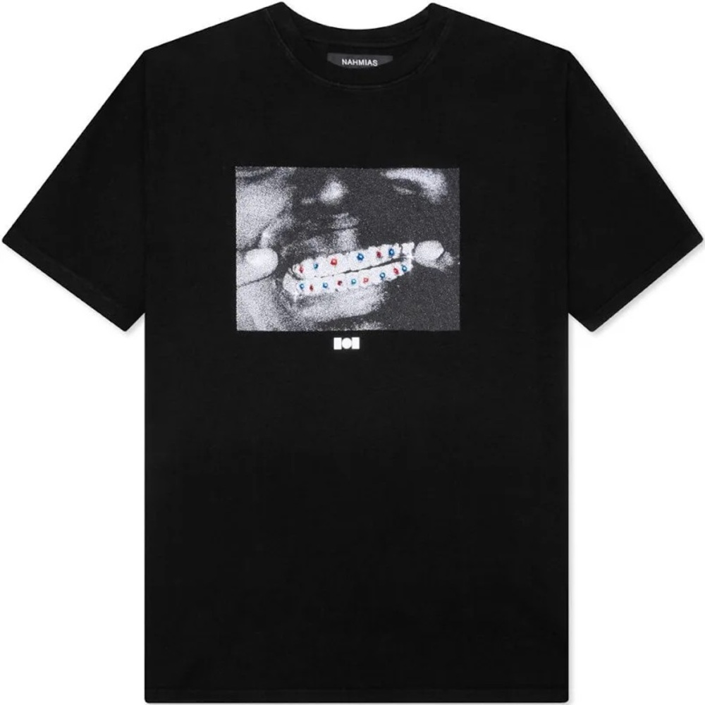 Nahmias x Kodak Crystal Grillz T-Shirt - Black - Men’s